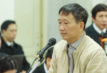 Trịnh Xuân Thanh sẽ tiếp tục hầu tòa vào ngày 24/1