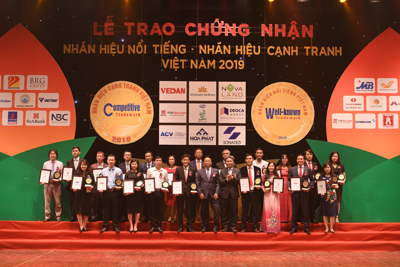 Công ty Vedan Việt Nam được trao chứng nhận "Nhãn hiệu nổi tiếng Việt Nam 2019"