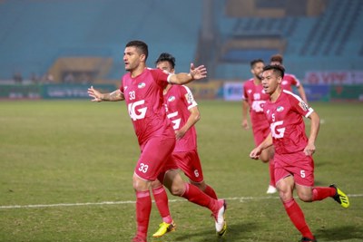 Đánh bại Thanh Hóa trên sân nhà, Viettel có trận thắng đầu tiên tại V-League 2019