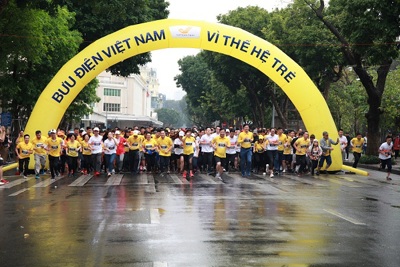 Bưu điện Việt Nam tổ chức giải chạy “Vì thế hệ trẻ” lần thứ nhất