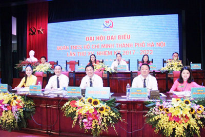 Bế mạc Đại hội đại biểu Đoàn TNCS TP Hà Nội lần thứ 15