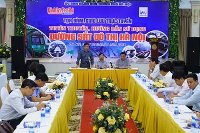 Tuyên truyền hướng dẫn sử dụng đường sắt đô thị Hà Nội