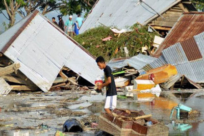 Chưa có thông tin người Việt Nam thương vong trong trận động đất tại Indonesia