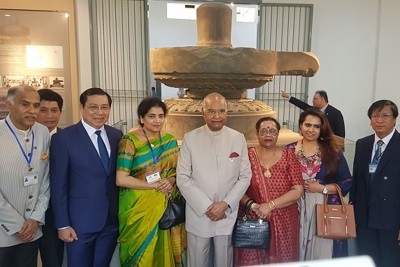 Tổng thống Ấn Độ thăm Bảo tàng điêu khắc Chăm Đà Nẵng và Thánh địa Mỹ Sơn