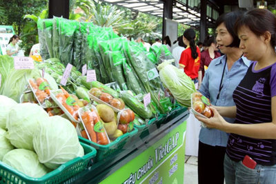 Thúc đẩy tiêu thụ nông sản an toàn tại Hà Nội
