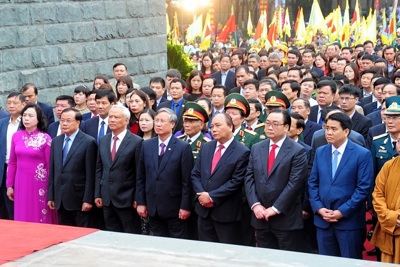 Thủ tướng Nguyễn Xuân Phúc dự Lễ kỷ niệm 229 năm chiến thắng Ngọc Hồi - Đống Đa
