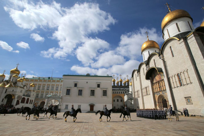 Chiêm ngưỡng hình ảnh thủ đô Moscow và cố đô Saint Petersburg của Nga