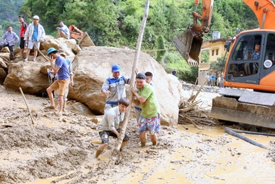 Thủ tướng chỉ đạo tập trung khắc phục hậu quả mưa lũ