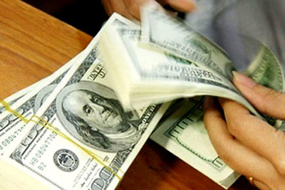 Tỷ giá đồng USD tăng mạnh trong ngân hàng thương mại