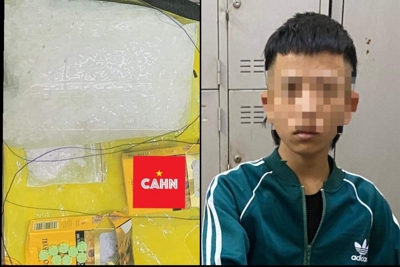 Bắt nam thanh niên vận chuyển ma túy từ Ba Vì xuống Hà Nội với giá 10 triệu