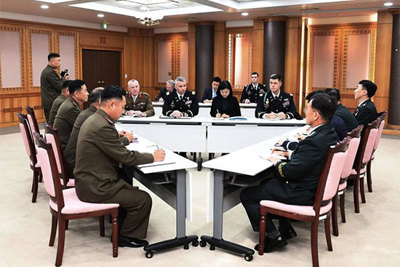 Mỹ-Hàn-Triều hội đàm thúc đẩy giải giáp Panmunjeom