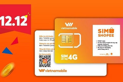 Vietnamobile hợp tác cùng nền tảng thương mại điện tử phổ biến nhất Việt Nam ra mắt sim 4G