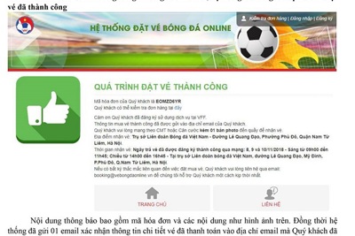 VFF chốt thời gian bán vé trận bán kết giữa Việt Nam và Philippines