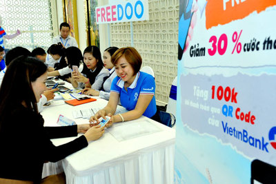 Trải nghiệm thanh toán QR Pay của VietinBank trên Freedoo