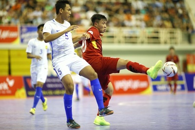 Tuyển futsal Việt Nam lỡ hẹn với trận chung kết