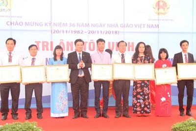 Tôn vinh 183 nhà giáo tiêu biểu toàn quốc