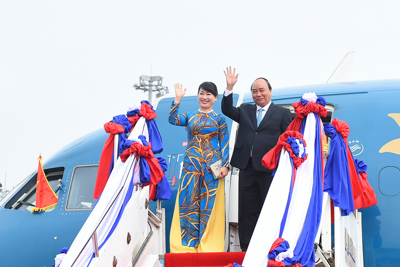 Thủ tướng lên đường dự Hội nghị Mekong - Nhật Bản và thăm Nhật Bản