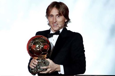 Luka Modric trở thành chủ nhân của Quả bóng vàng 2018