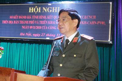 Giám đốc Công an Hà Nội: Tìm nguyên nhân, khắc phục hạn chế để đảm bảo an toàn cháy nổ