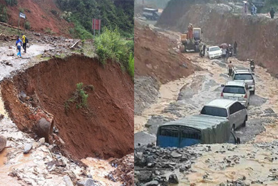 Thiệt hại nặng nề do mưa lũ, 80 người chết, vẫn còn nhiều xã bị cô lập
