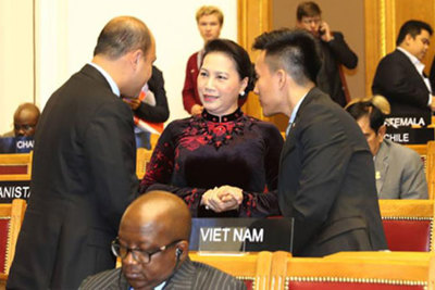 Chủ tịch Quốc hội Nguyễn Thị Kim Ngân kết thúc chuyến tham dự Đại hội đồng IPU-137