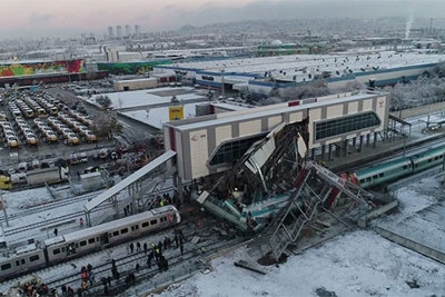 Số người thiệt mạng tăng nhanh trong vụ tai nạn tàu cao tốc tại Thổ Nhĩ Kỳ