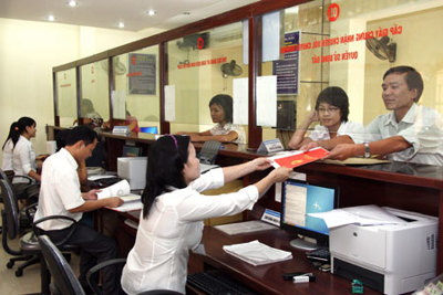 Công dân hài lòng với công chức bộ phận một cửa huyện Thường Tín