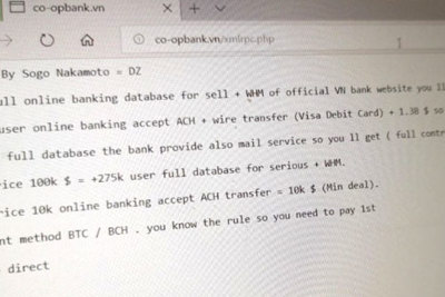 Website bị tấn công, Co-opbank khẳng định khách hàng không bị ảnh hưởng