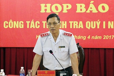 Phó Tổng Thanh tra Chính phủ Ngô Văn Khánh nghỉ hưu