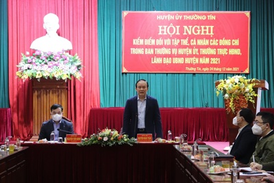 Chủ tịch HĐND TP Nguyễn Ngọc Tuấn: Thường Tín khai thác tốt hơn tiềm năng, tìm ra điểm nghẽn của phát triển