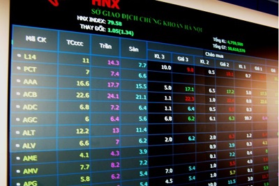 Tháng 1/2018, giá trị giao dịch cổ phiếu trên HNX đạt gần 1.900 tỷ đồng/phiên