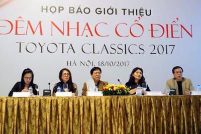 Đêm nhạc cổ điển Toyota 2017 thúc đẩy giao lưu văn hóa giữa 6 nước