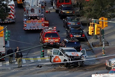 Khủng bố bằng xe tải gây thương vong lớn nhất tại New York sau vụ 11/9