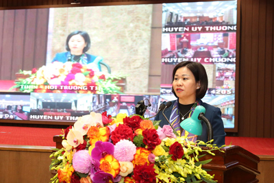 Phó Bí thư Thường trực Thành ủy Nguyễn Thị Tuyến: Đảng bộ TP Hà Nội sẽ đổi mới toàn diện, đồng bộ để thúc đẩy sự phát triển
