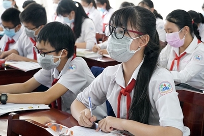TP Hồ Chí Minh: Đề xuất cho học sinh đi học trực tiếp từ 3/1/2022