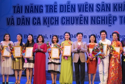 Bế mạc cuộc thi tài năng diễn viên sân khấu 2017