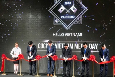 CUCKOO chính thức gia nhập thị trường điện tử gia dụng Việt Nam
