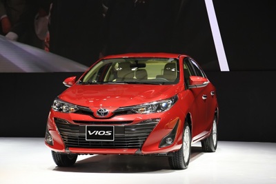 Toyota khuyến mãi lớn cho khách hàng mua xe Vios