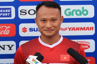 Trọng Hoàng sẽ thay thế vị trí của Văn Thanh tại AFF Cup 2018