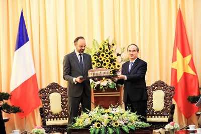 Thủ tướng Pháp Édouard Philippe thăm TP Hồ Chí Minh