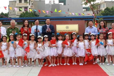 Quận Hoàng Mai: Phát triển giáo dục theo hướng hiện đại