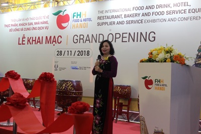 150 doanh nghiệp tham gia Food & Hotel 2018 tại Hà Nội