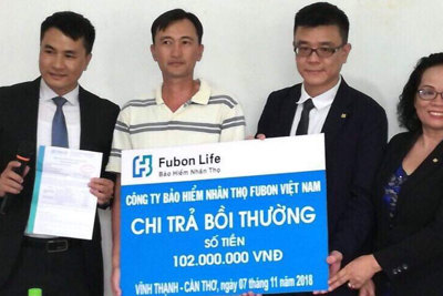 Fubon Life Việt Nam chi trả hơn 100 triệu đồng bảo hiểm cho khách hàng không may bị ung thư