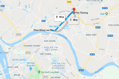 Hà Nội: Phê duyệt chỉ giới đường đỏ từ Phan Đăng Lưu đến Yên Thường, huyện Gia Lâm