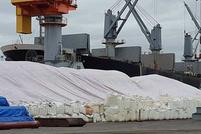 Vụ 40.000 tấn lưu huỳnh tại cảng Hoàng Diệu, Hải Phòng: 10 ngày nữa di dời xong hàng ra khỏi cảng