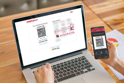 Đặt vé máy bay, tàu hỏa trực tuyến trên ứng dụng Agribank E-Mobile Banking