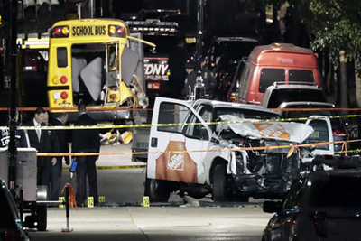 IS nhận trách nhiệm gây ra vụ khủng bố xe tải ở New York