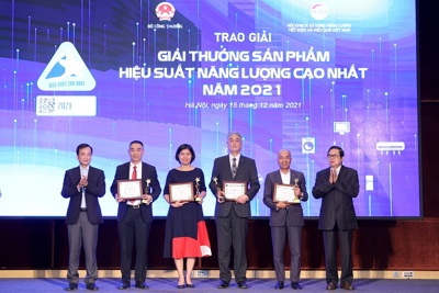 Bộ Công Thương trao các giải thưởng hiệu quả năng lượng 2021