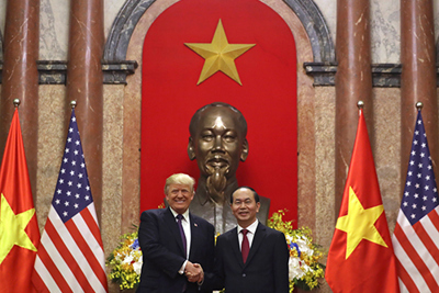Tổng thống Donald Trump: "Chủ tịch Trần Đại Quang là người bạn tuyệt vời của nước Mỹ"