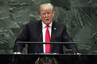 Tổng thống Trump kêu gọi cô lập Iran tại LHQ
